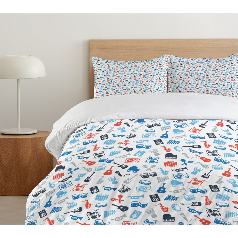 No Duvet Cover, California King Duvet Cover + 2 Standard Shams