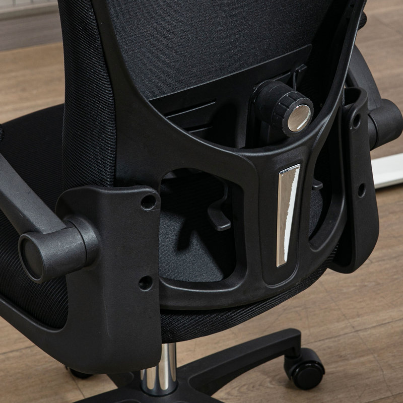 Foam Padding Office Chair, Black