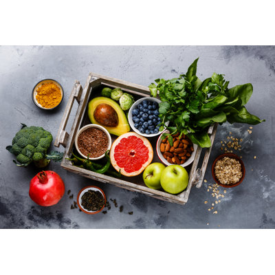 Healthy Food - Wrapped Canvas Print