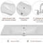Ensemble de meuble-lavabo de 36 pouces, six tiroirs, séparateurs de tiroirs multifonctionnels, tablettes réglables-1195049554