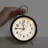 Analog Metal Quartz Movement / Crystal Tabletop Clock with Alarm-50887273