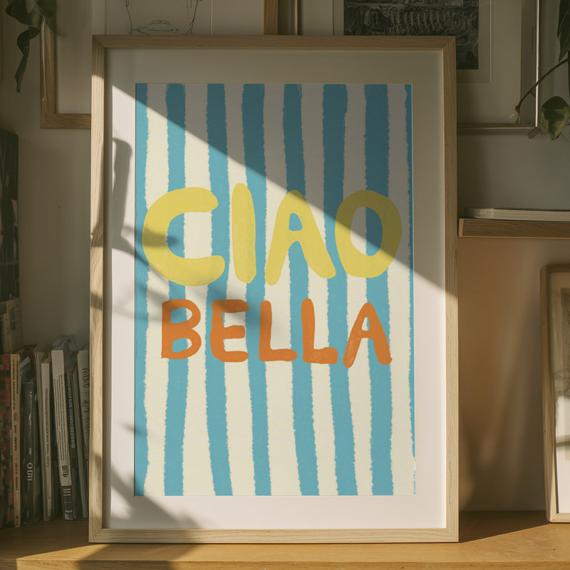 Wrapped Canvas Print, Blue, 91.44 cm H x 60.96 cm W