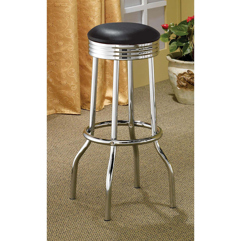 Tabouret de bar (ensemble de 2), Noir