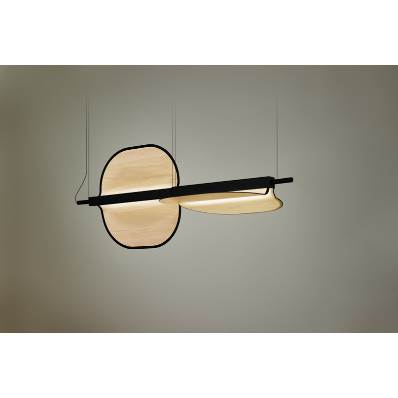 Omma 2 - Light LED Pendant, Matte Black, Natural White