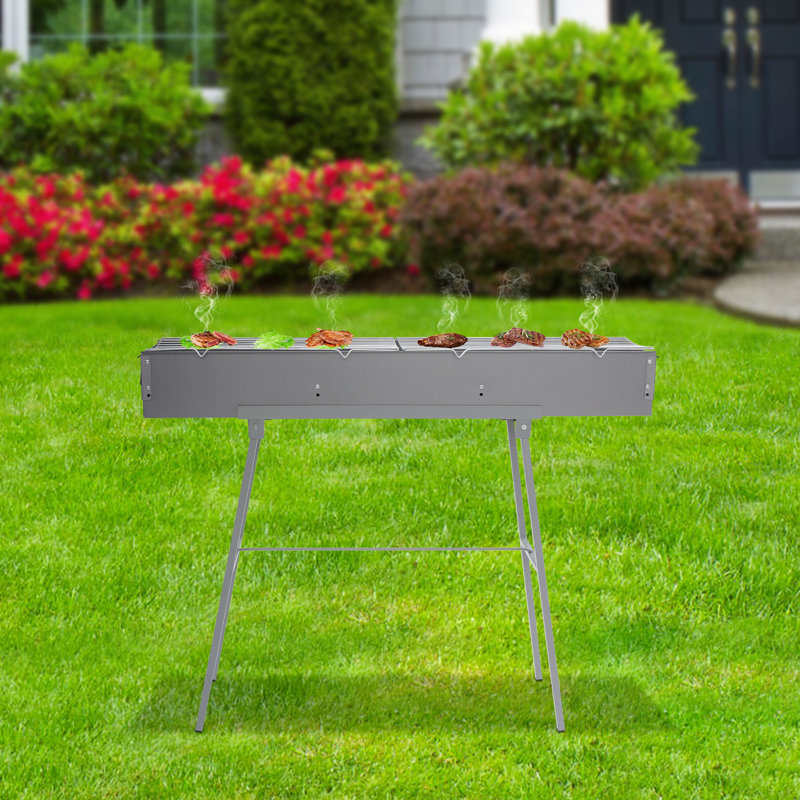 Barbecue portatif et pliable