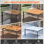 Ensemble repas pour 8 personnes en aluminium avec chaises empilables et trou pour parasol-1812733189