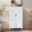 Armoire de rangement blanche Accent