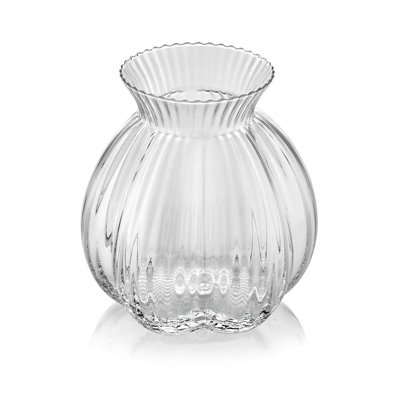 Cheri Vase H.18 Cm.Clear