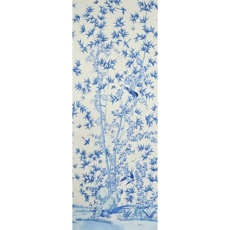 Schumacher x Miles Redd Brighton Pavilion Panel, Blue