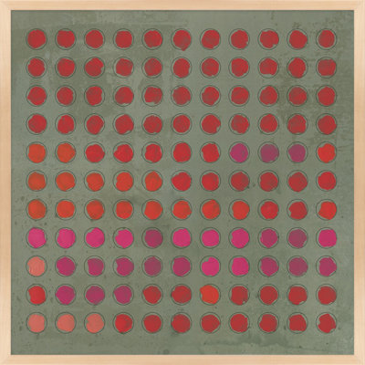 Squared Circles 4 Painting by Jacques Pilon