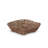 Island Palm Rattan Trays, Set of 3