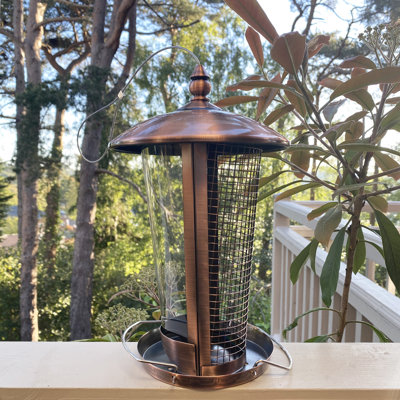 Gittan Metal Hanging Tube Bird Feeder