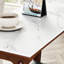 Table d'appoint avec tablette de rangement