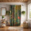 Golden Garden Glitz - Premium Shower Curtain-684669451