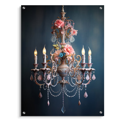 Jacarey - Chandelier Acrylic Wall Art