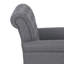 Fauteuil d'appoint capitonné de 29,9 po Abcde-65361621