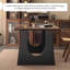 Bureau moderne moderne avec rangement en pin massif-129020747