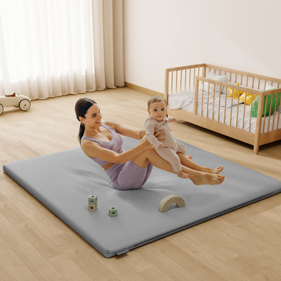Tapis de jeu pour bébé, tapis de parc 50 x 50, tapis en mousse Tummy Time