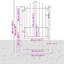180 cm W Gate Fencing
