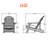 Anette Outdoor Adirondack Set-163998230