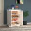 6 Pair Solid Wood Shoe Storage Cabinet-1356466041