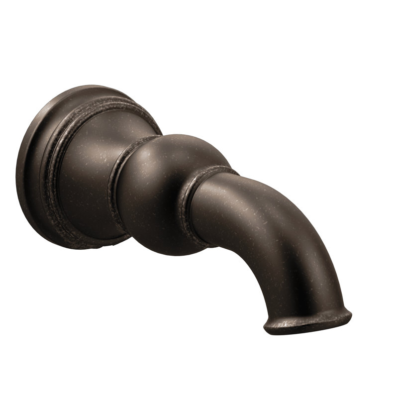Weymouth  Handle Wall Mounted Tub Spout Trim, Oil Rubbed Bronze