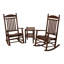 Ensemble de chaises berçantes 3 pièces POLYWOOD Jefferson-9706385