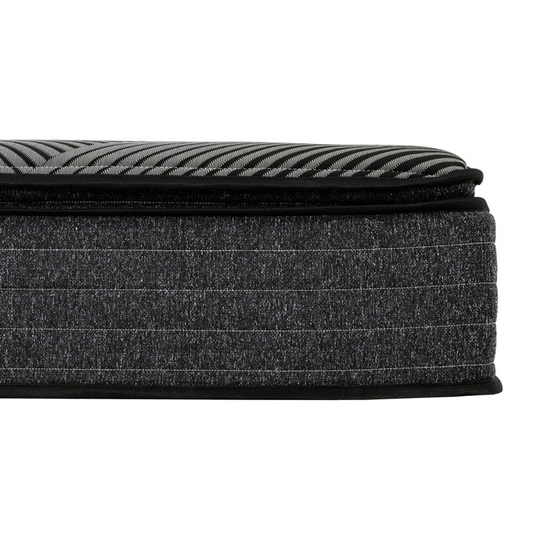 Matelas hybride en mousse viscoélastique gélifiée 13 pouces avec ressorts ensachés, refroidissement et support de bord