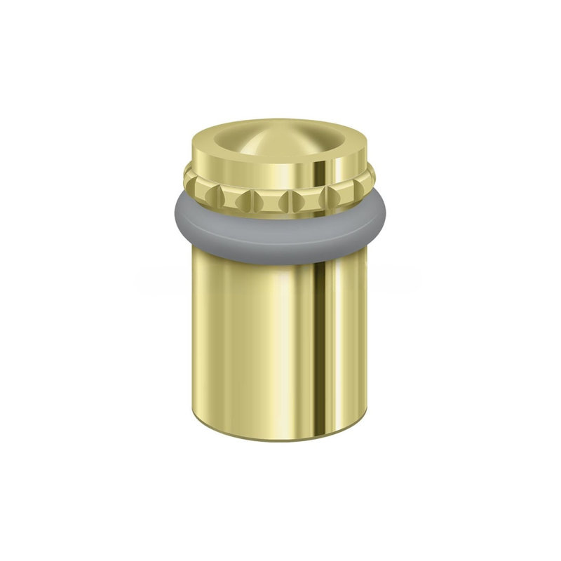 Kick Stop, Polished Brass