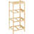 Natural Bamboo 3-Drawer Slim Storage Unit