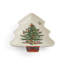 Spode Christmas Tree Tartan Spoon Rest 7"