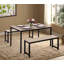 Ensemble de salle à manger rectangulaire L 46,79 po x l 30 po Marouso-88577234-88577235