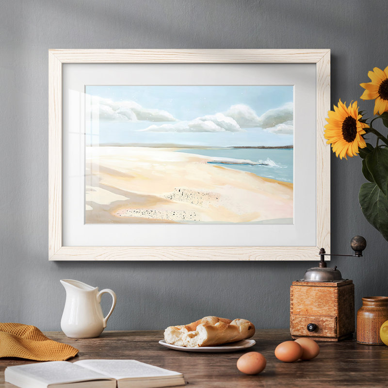 Sandy Getaway II, H 18 po x l 26 po x P 1,5 po, Blanc