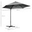 Braiya 2.5M Garden Cantilever Parasol Offset Patio Umbrella-675059026