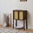 Walnut Solid Wood Rectangular Console Table-141506524