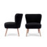 Upholstered Slipper Chair