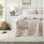 Ensembles de literie pour très grand lit de qualité supérieure, courtepointe jacquard en coton pour maison moderne