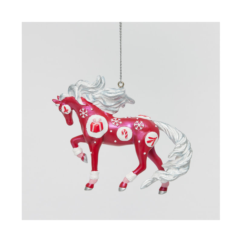 Trail Of Painted Ponies Holiday Sampler Ornament