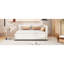 Lit de jour en tissu d'ameublement (beige)-1926089511