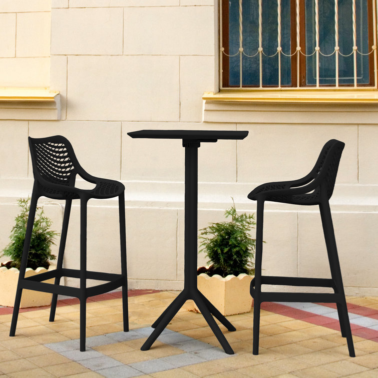 Asherton 2 - Person Patio Dining Set with Square Table