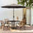 Aljaquan Square 4 - Person 37" Long Iron Dining Set with Cushions