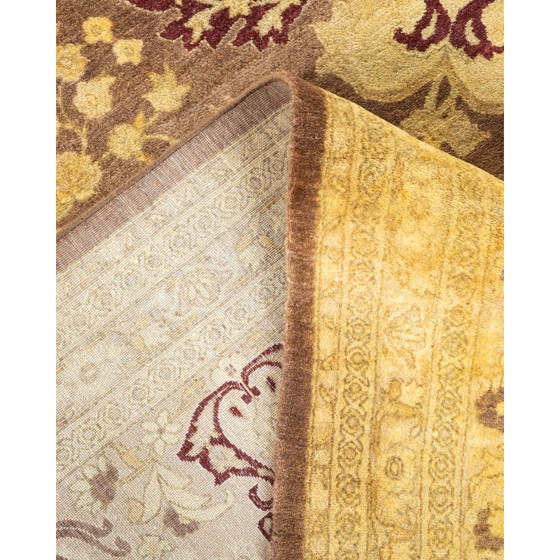 Classic One-of-a-Kind 9' 2" X 11' 9" Hand Knotted Area Rug