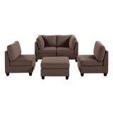5 - Piece Upholstered Sectional