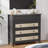 Sideboard Buffet Cabinet With 4-Drawers, Modern Wooden Console Cabinet-18222973
