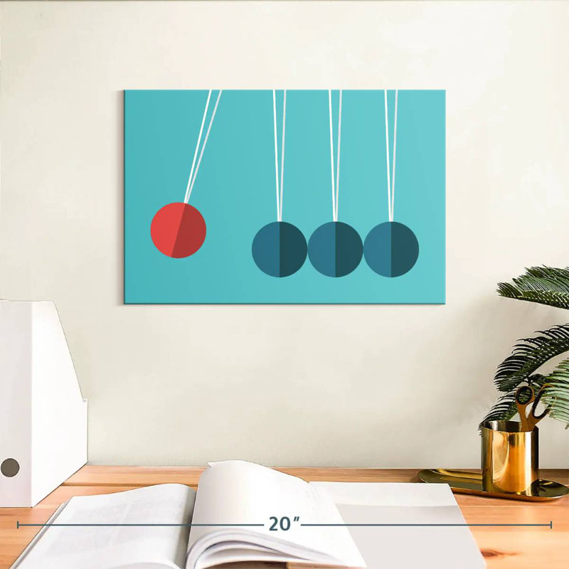 Keiri Newton's Cradle, 8" H x 12" W