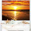 «Bright Yellow Sunset over Waves», impression-35061279-35061280