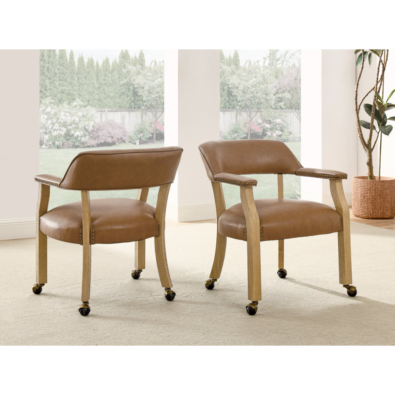 Fauteuil Resendez, Marron clair, Chameau
