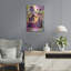 Art mural en métal Red Barrel Studio® «Still Life With Dog And Fruits» par Holly McGee-1778582616