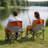 Oversized Director's Camping Chair, Heavy Duty 400 lb Capacity Folding Chair with Side Table, Portable for Outdoor-452636691