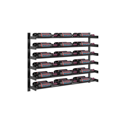 Thedford 36 Bottle Wall Mounted Wine Bottle Rack
